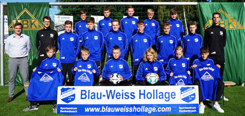 Blau-Weiss Hollage Sponsoring WBK Bramsche