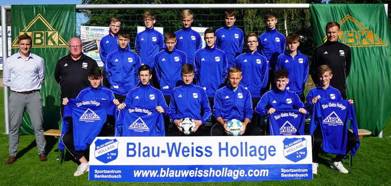 Blau-Weiss Hollage Sponsoring Renken